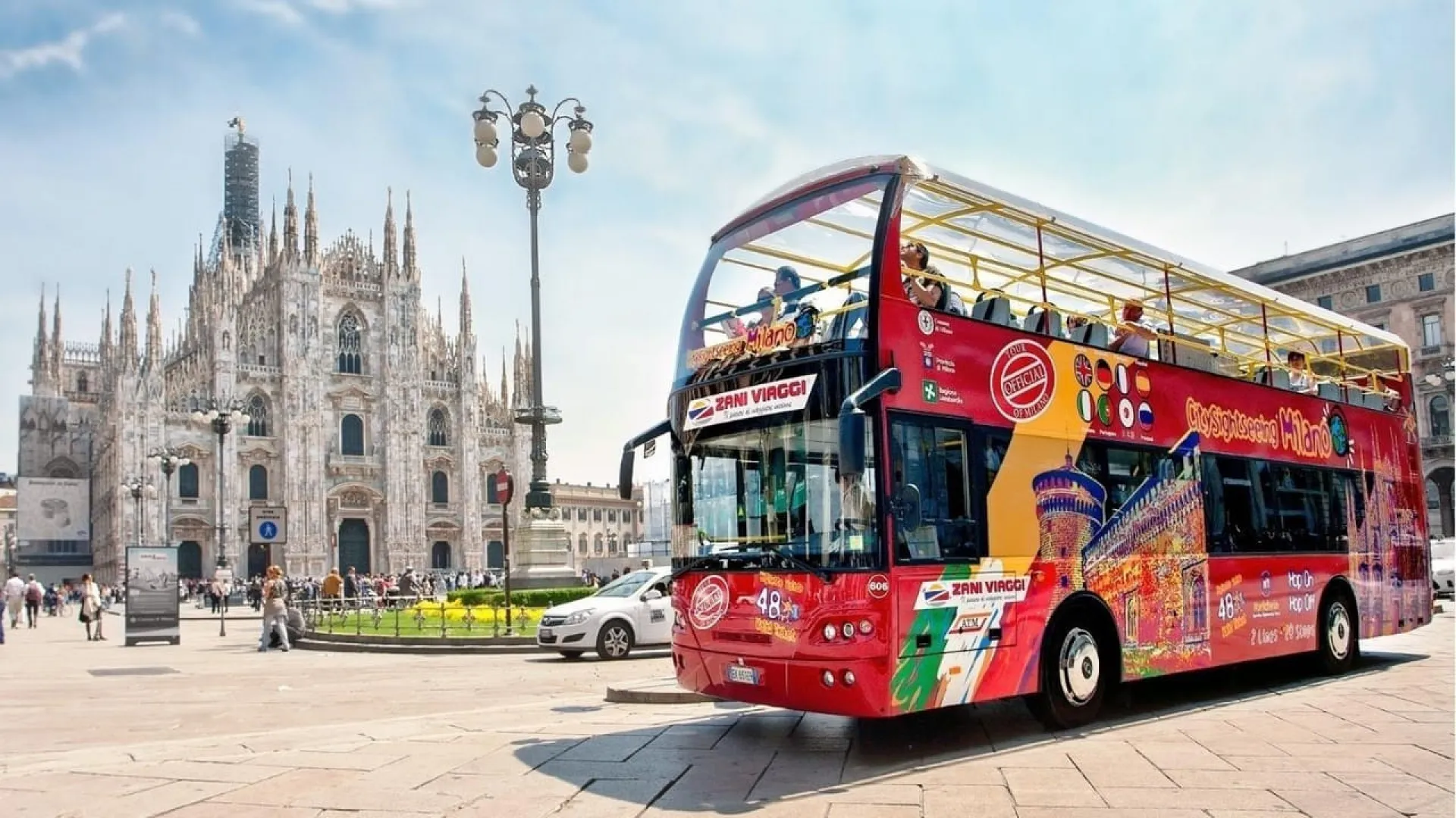 Hop On Hop Off Bus Tour, City Sightseeing Milano