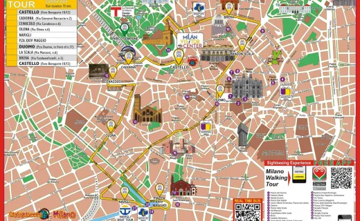 Milan Night Tour by Open Bus