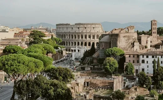 A day in Rome, Round trip train ticket from Milan to Rome and Rome Hop On Hop Off Tour