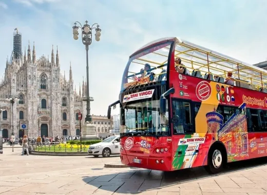 Hop-On Hop-Off Bus Tour, City Sightseeing Milano