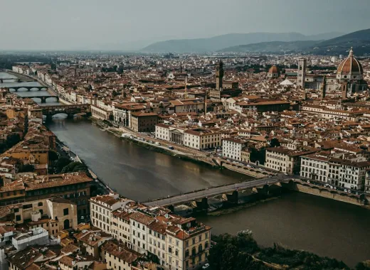 A Day in Florence, Round trip train ticket from Milan and Florence Hop On Hop Off Tour