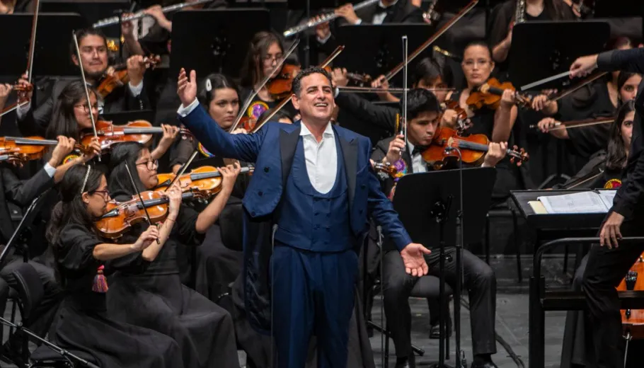 Michele Gamba y Juan Diego Flórez
